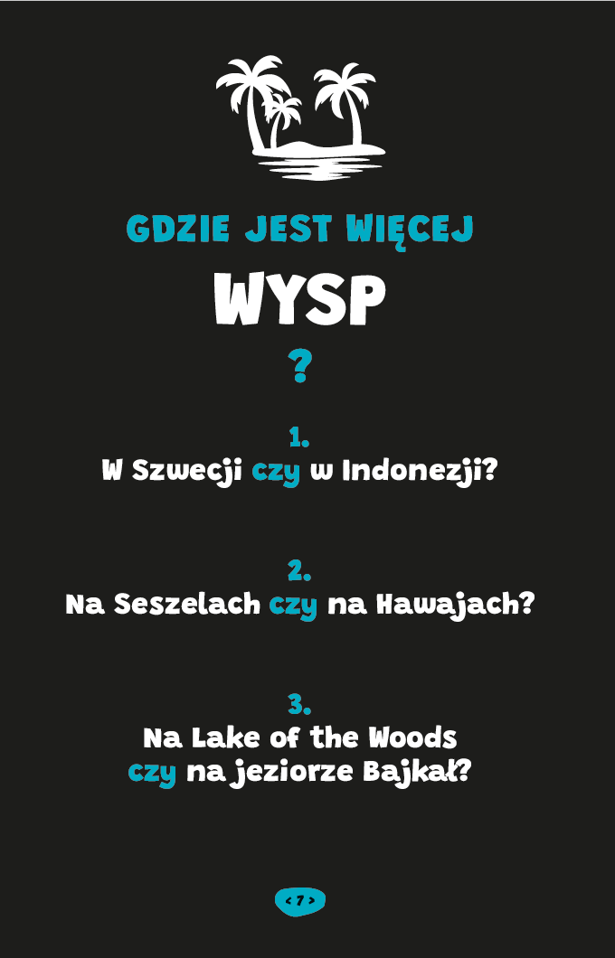 gdzie jest wiecej - pytanie przykładowe